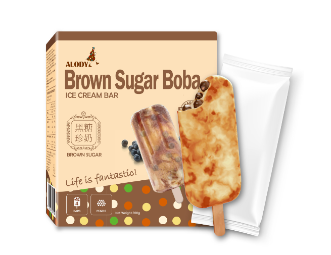 ALODY Brown Sugar Boba Ice cream bar 5