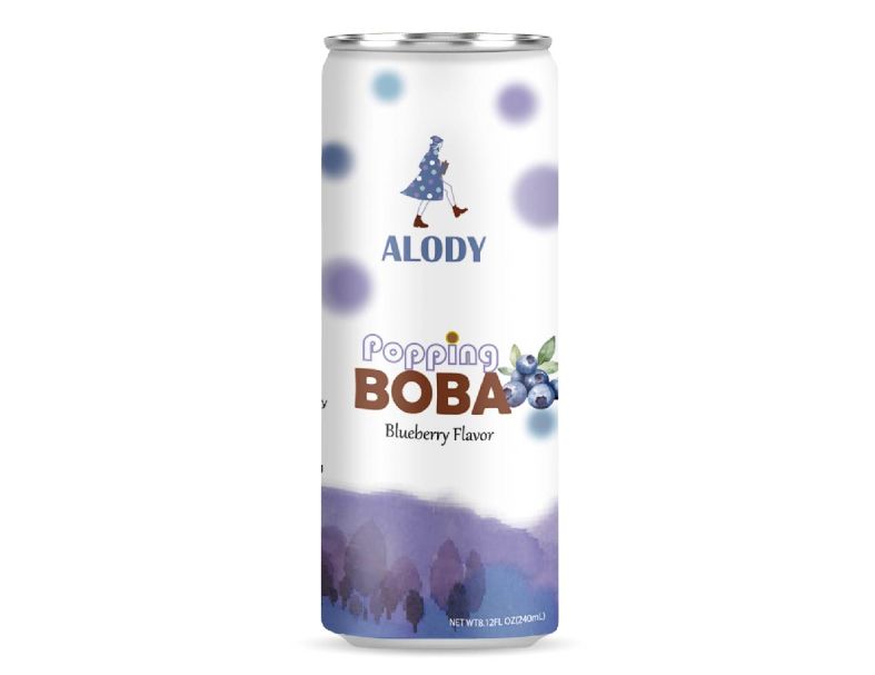 Blueberry Flavor/ Popping Boba/ can