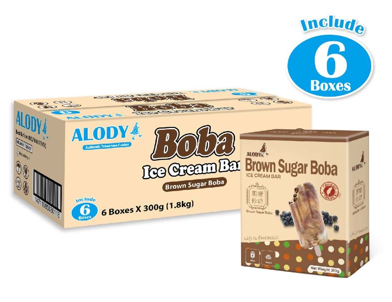 ALODY Brown Sugar Boba Ice cream bar 5