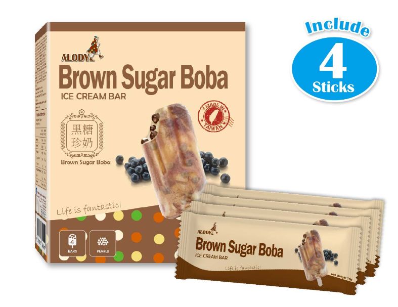 ALODY Brown Sugar Boba Ice cream bar 4