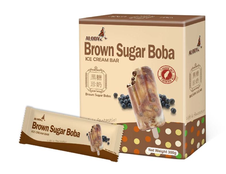 ALODY Brown Sugar Boba Ice cream bar 1
