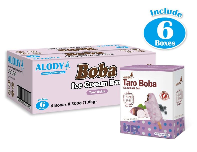 ALODY Taro Boba Ice cream bar 5