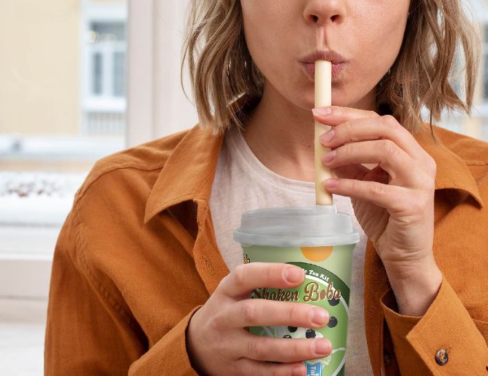 Instant milk tea kit Shaken Boba/ Matcha 4