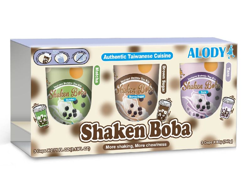 Instant milk tea kit Shaken Boba/ Mixed Flavor