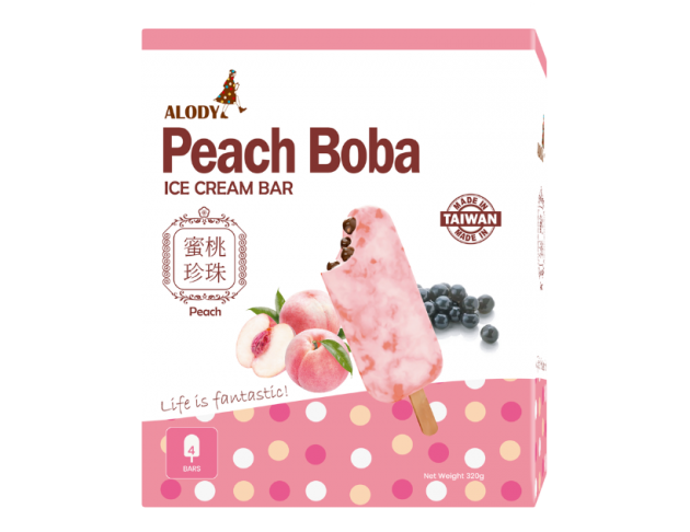 ALODY Peach Boba Ice cream bar 2
