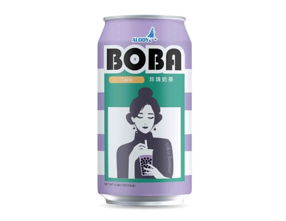 RTD Boba Milk Tea /Taro 1