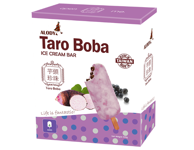 ALODY Taro Boba Ice cream bar 1