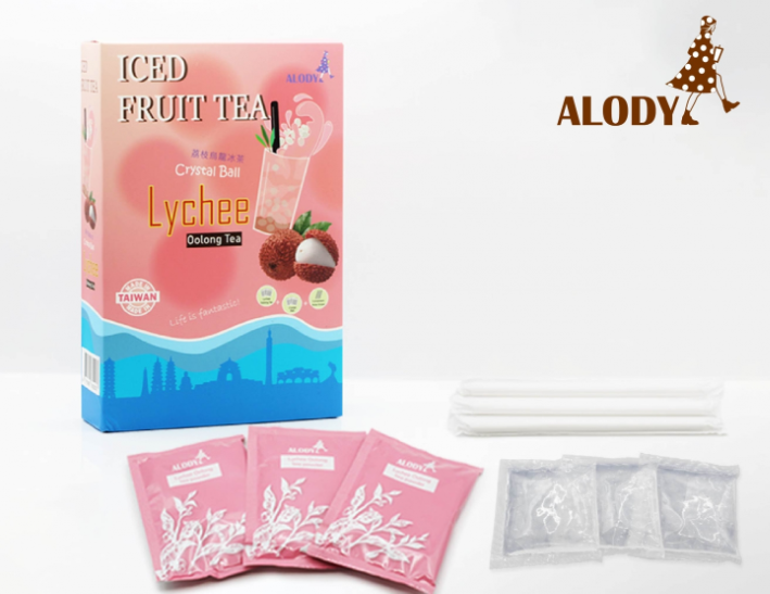 Lychee Oolong Tea w/ Crystal Ball 4