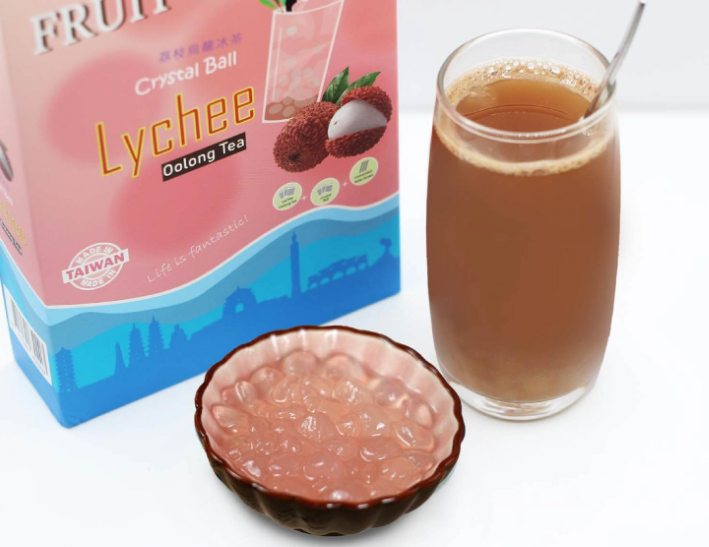 Lychee Oolong Tea w/ Crystal Ball 5