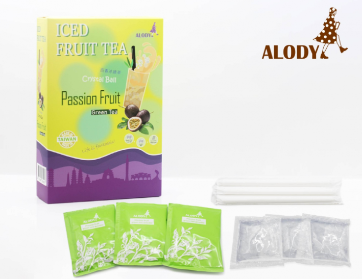 Passion Fruit Green Tea w/ Crystal Ball 4