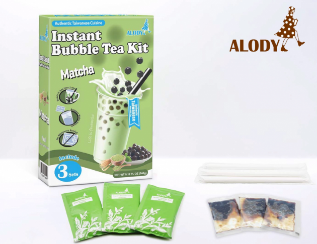Instant Bubble Tea Kit /Matcha 3