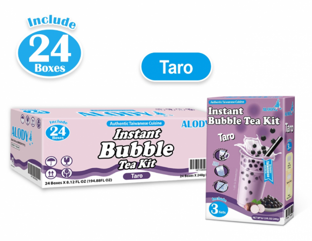 Instant Bubble Tea Kit /Taro 4
